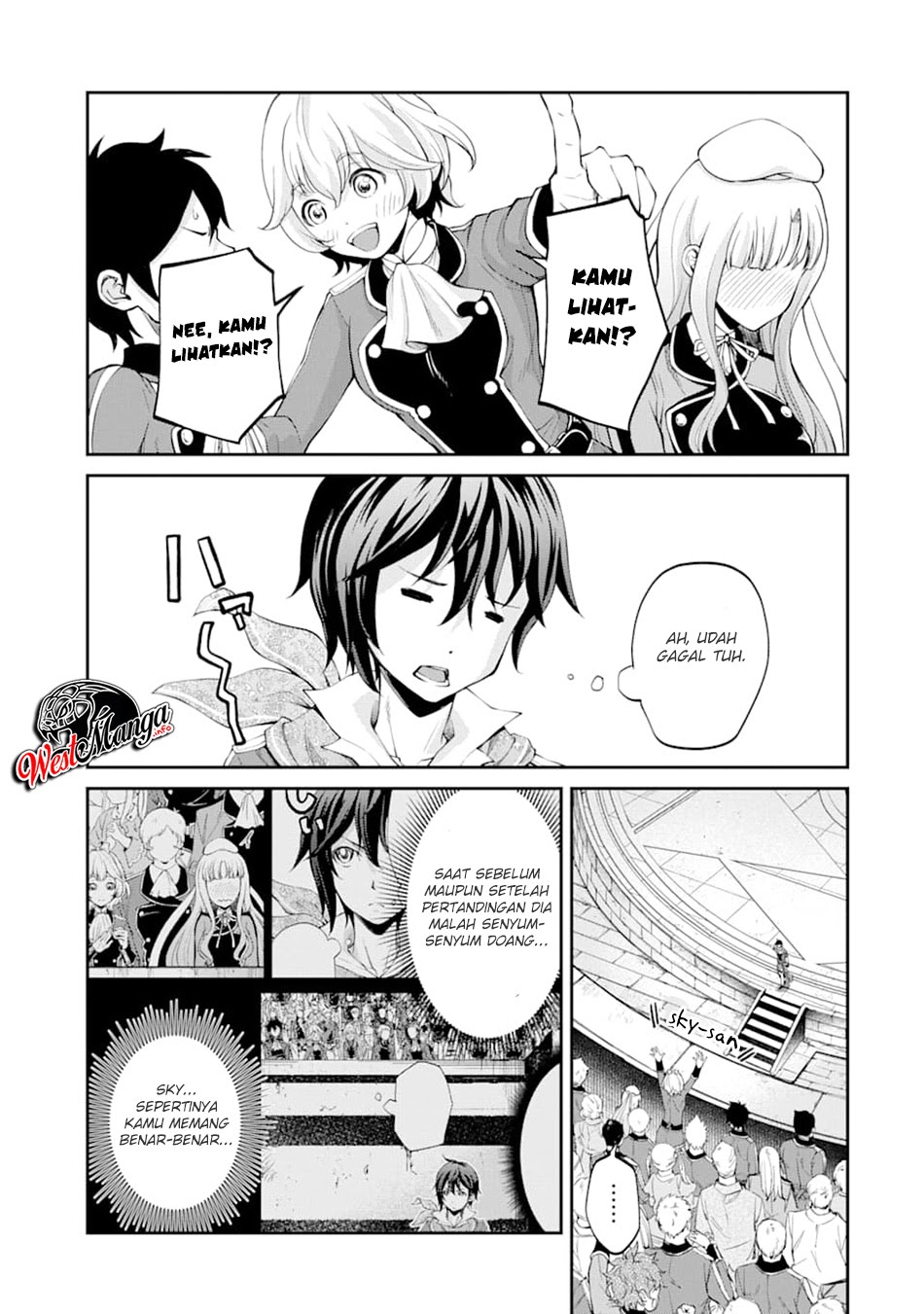 Saisoku Musou No B-kyuu Mahou Tsukai Chapter 08 Bahasa Indonesia